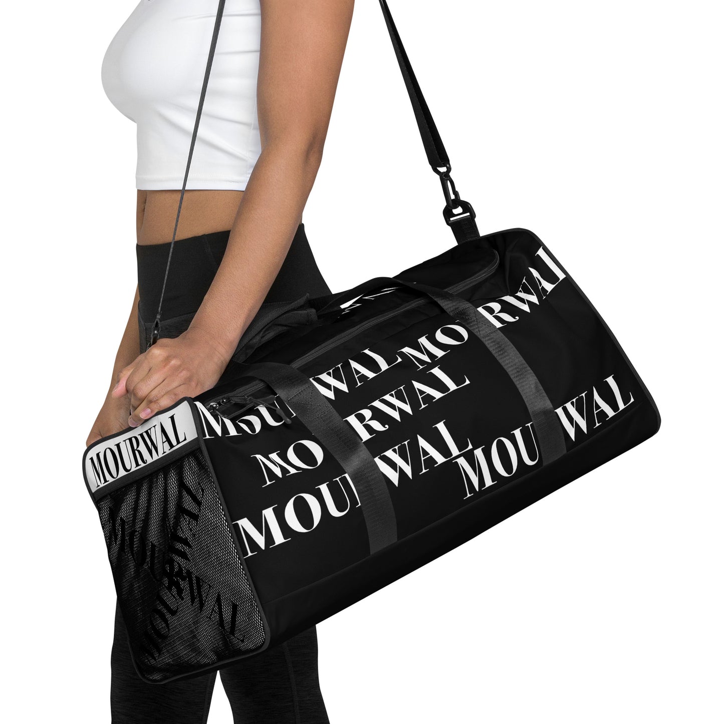 Mourwal M Duffle — Black & White
