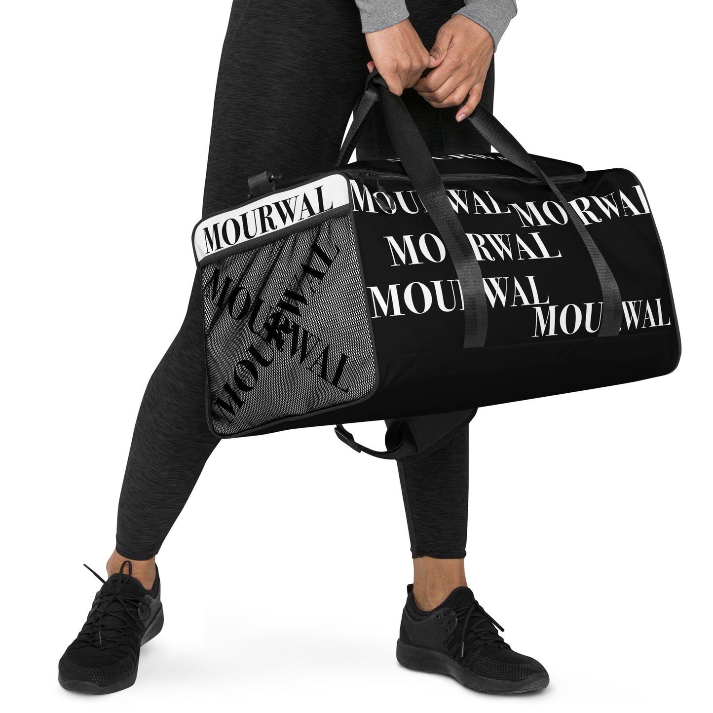 Mourwal M Duffle — Black & White
